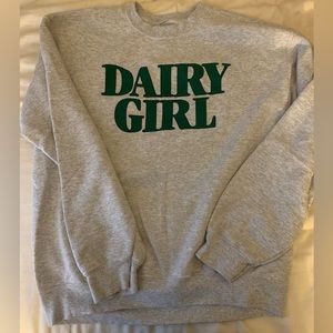 Dairy Girl Crewneck Size M